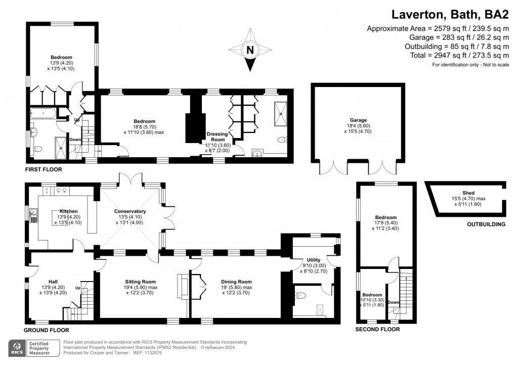 Floorplans For Between Frome & Bath, Bath