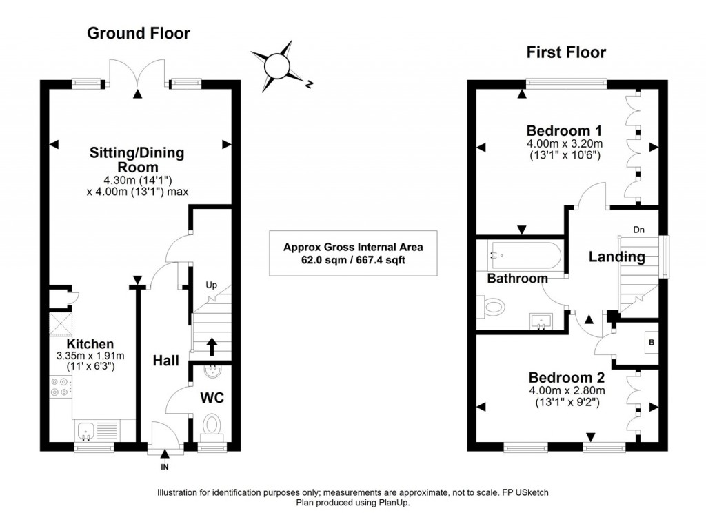 Floorplans For Knight Gardens, Lymington, SO41