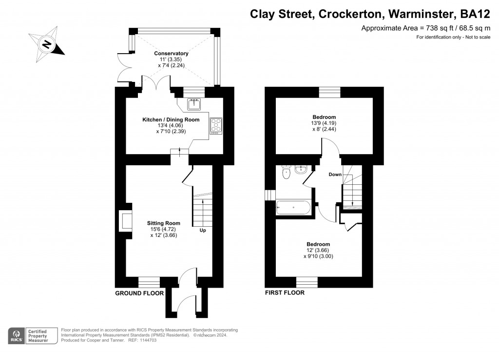 Floorplans For Crockerton, Wiltshire