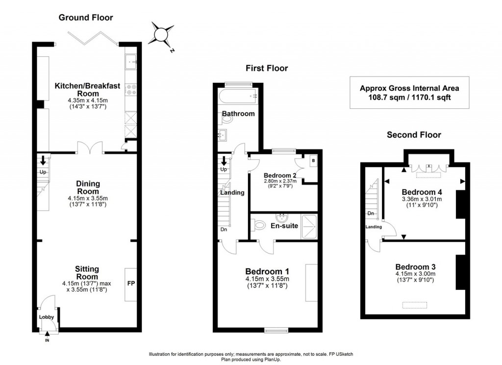 Floorplans For Southampton Road, Lymington, SO41