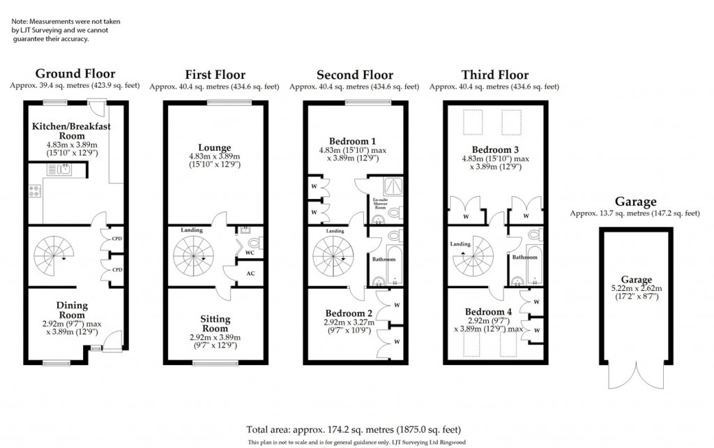 Floorplans For Bickton Mill, Bickton, Fordingbridge, SP6