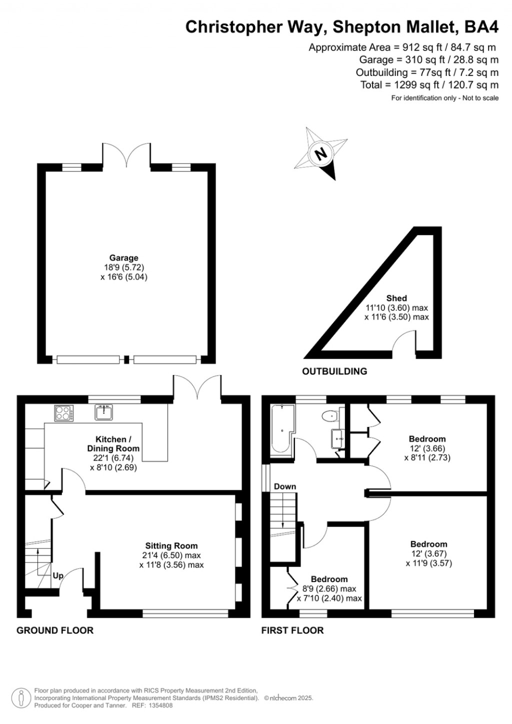 Floorplans For Christopher Way, Sheptton Mallet