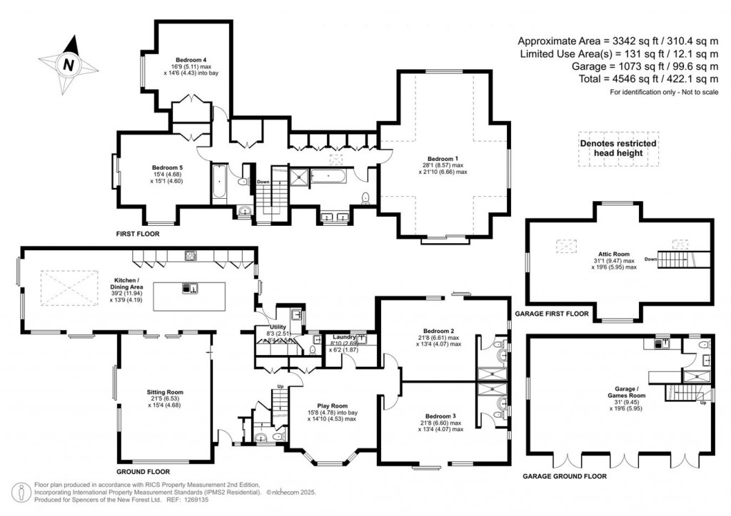 Floorplans For Armstrong Road, Brockenhurst, SO42