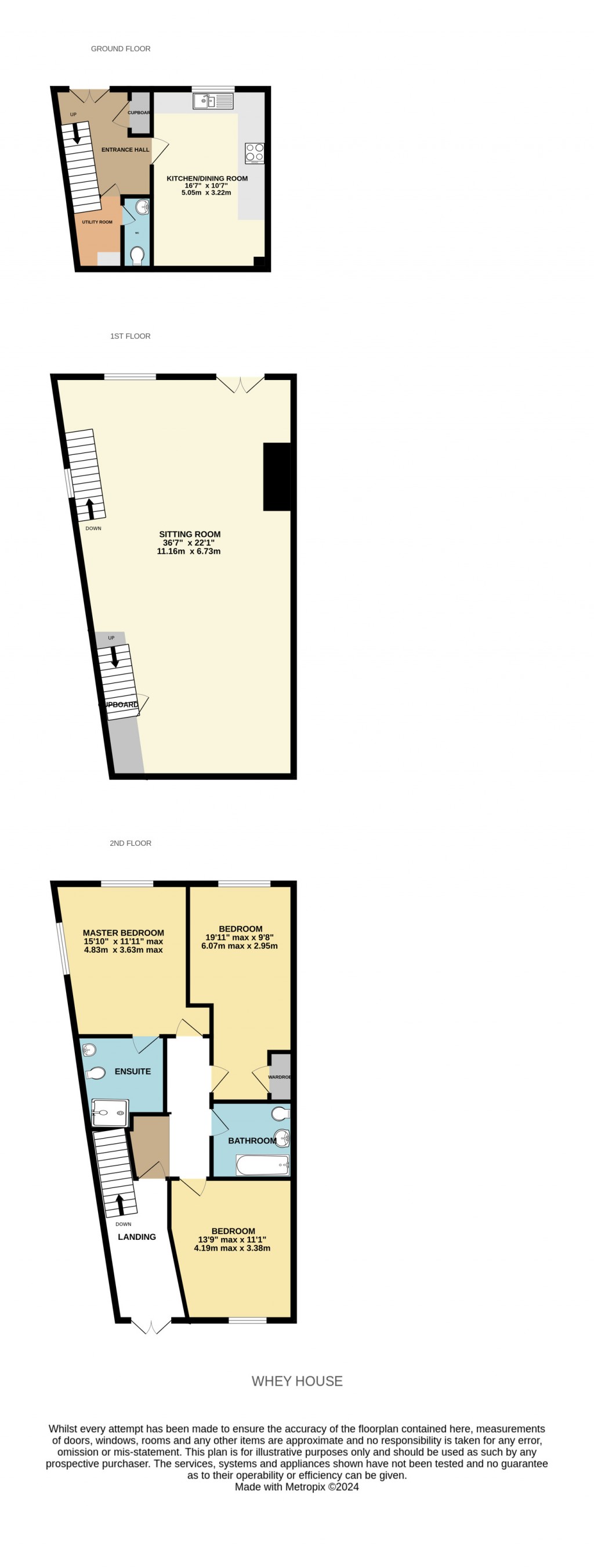 Floorplans For Draycott Road, Shepton Mallet, Somerset