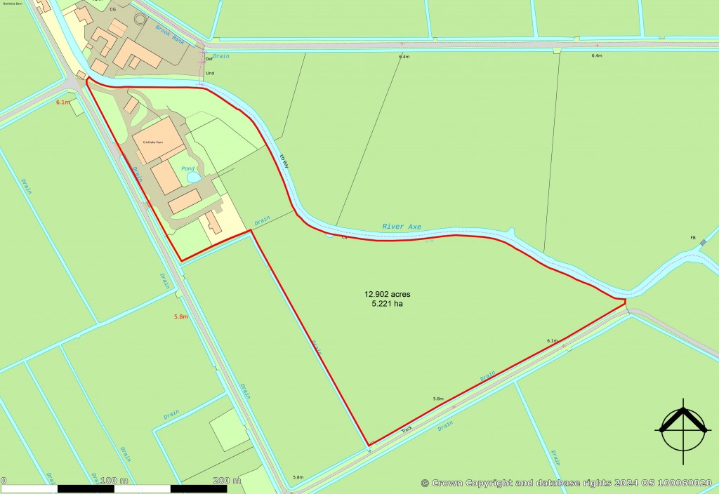 Floorplans For Cocklake, Wedmore, Somerset