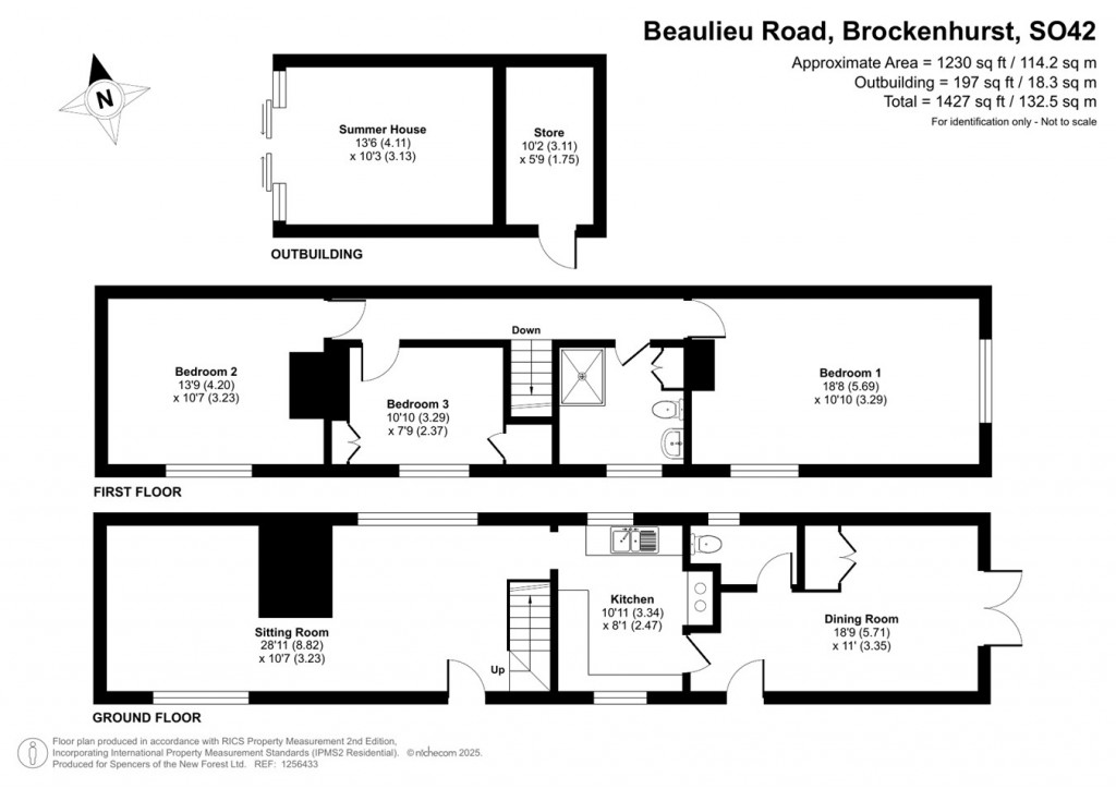 Floorplans For Beaulieu Road, Brockenhurst, SO42