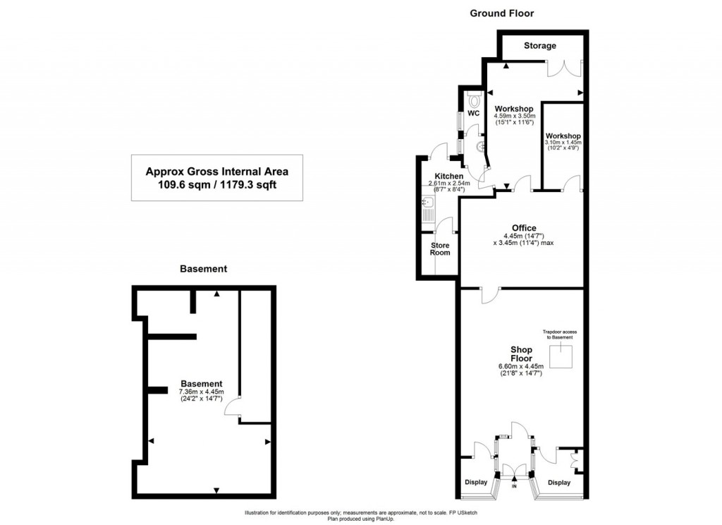 Floorplans For High Street, Lymington, SO41