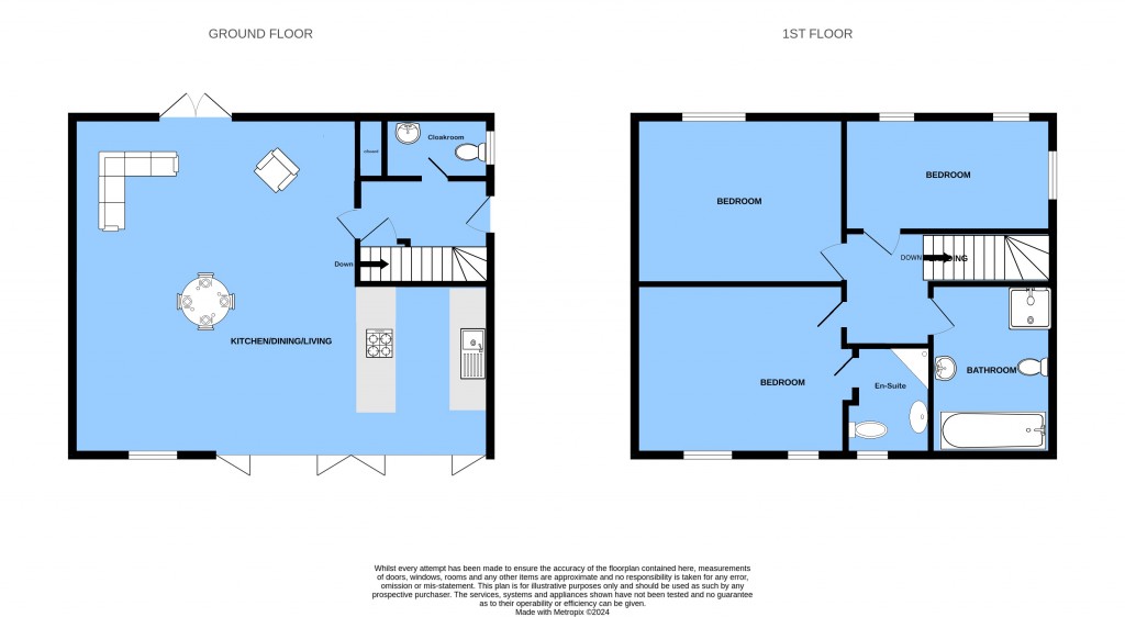 Floorplans For Worsham Lane, BEXHILL on SEA, East Sussex