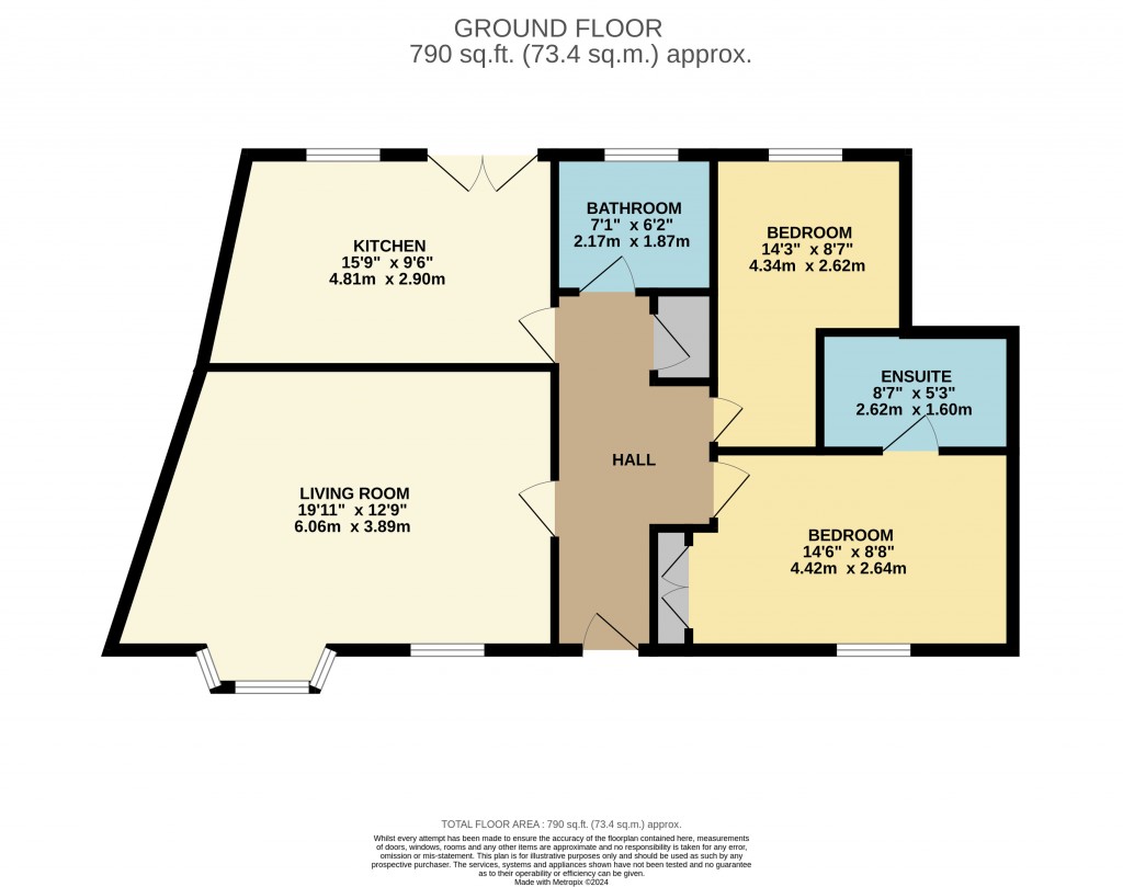 Floorplans For Ostrey Mead, Cheddar, Somerset