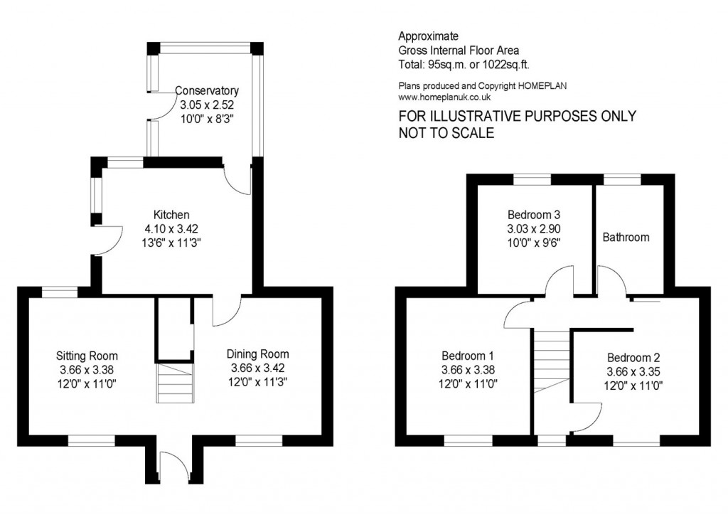 Floorplans For Woodcock Lane, Hordle, Lymington, SO41