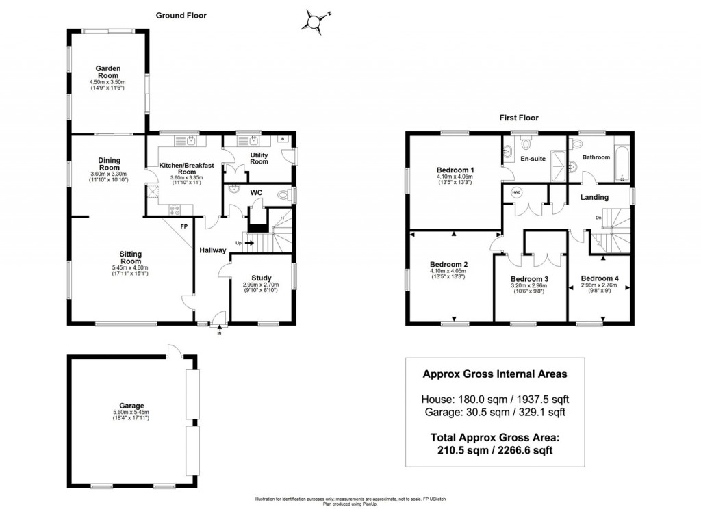 Floorplans For Main Road, Walhampton, Lymington, SO41