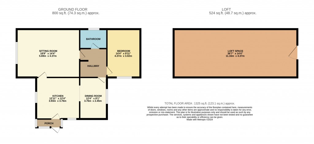 Floorplans For Heath House, Wedmore, Somerset