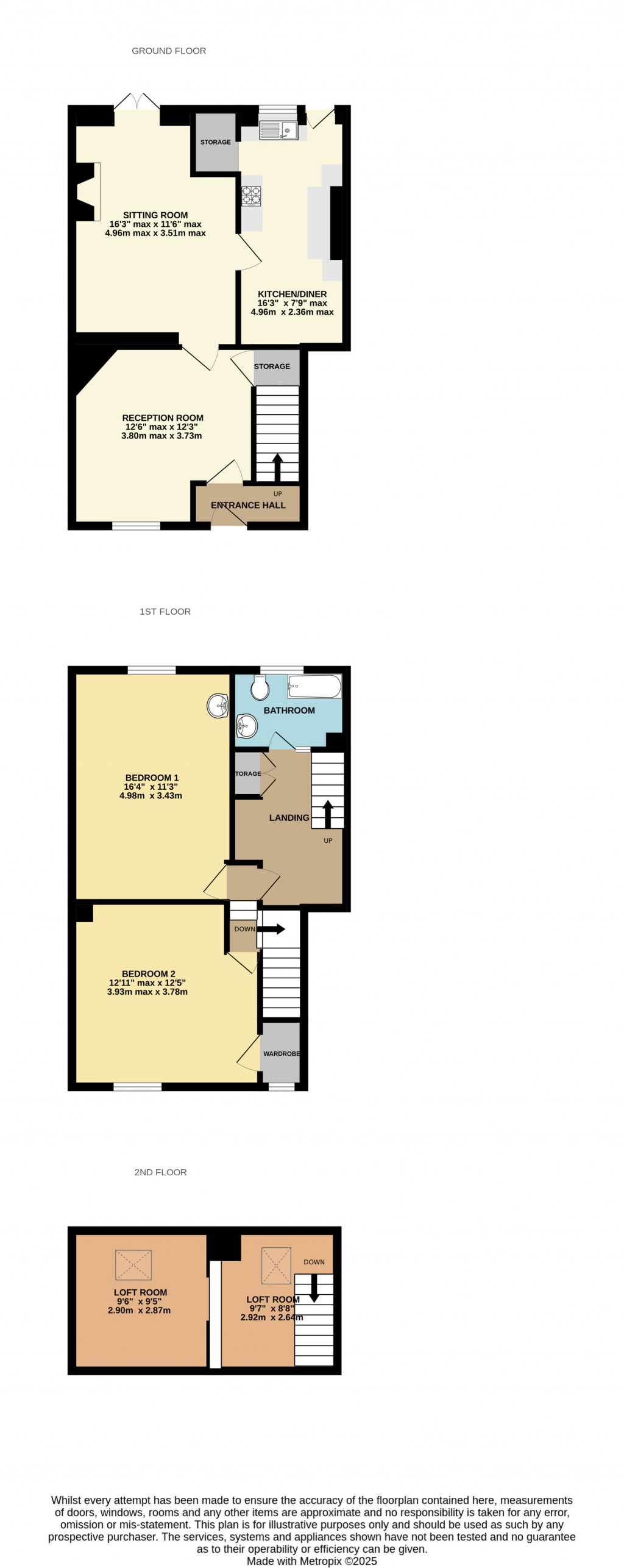 Floorplans For Charlton Road, Shepton Mallet, Somerset