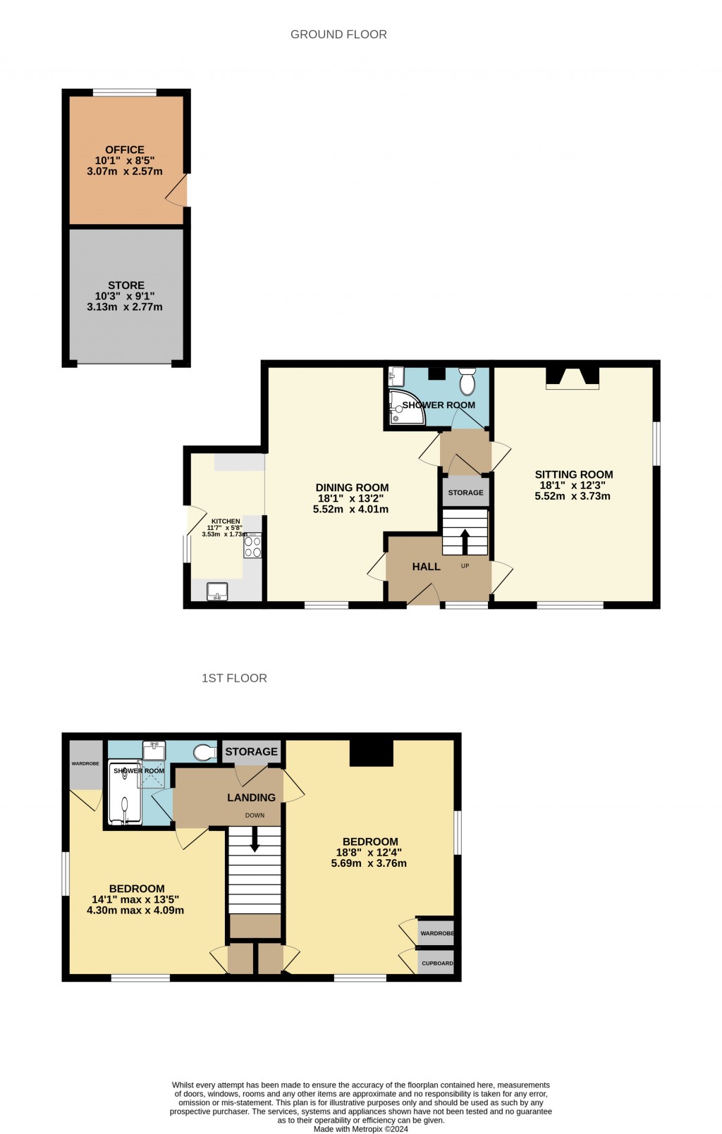 Floorplans For North Wootton, Somerset