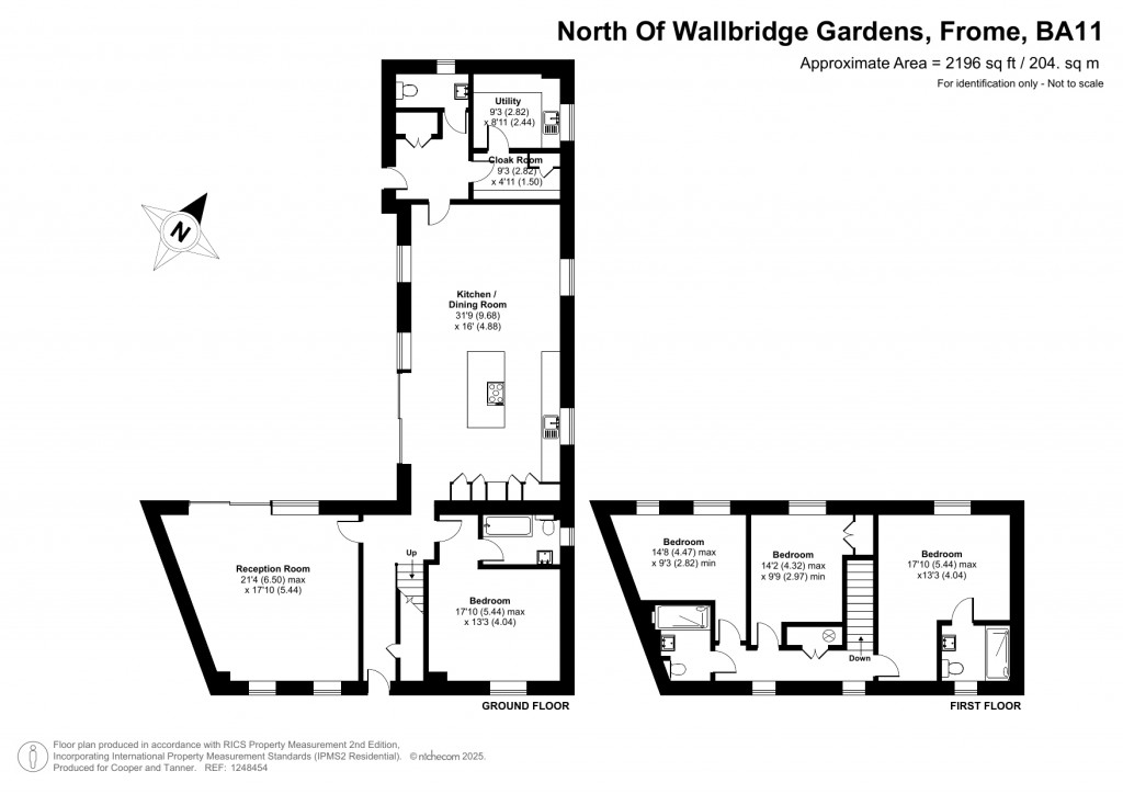 Floorplans For Frome, Somerset