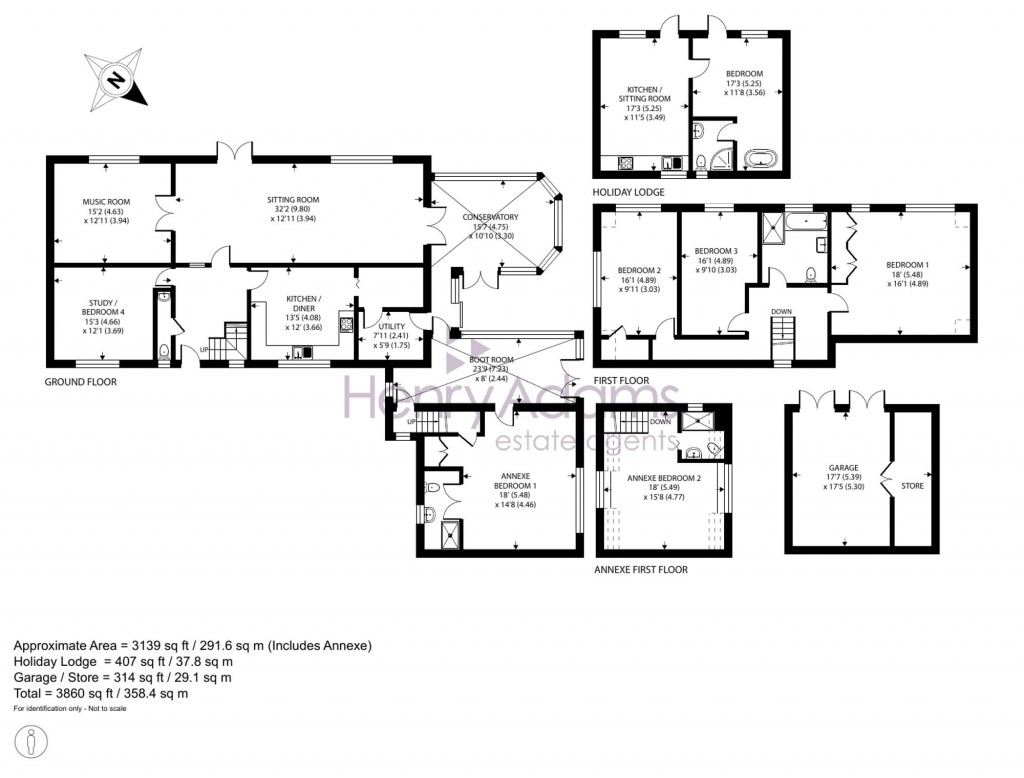 Floorplans For Brimfast Lane, Sidlesham Common, PO20