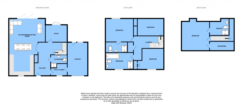 Floorplans For Bradshaw Close, Guestling, East Sussex