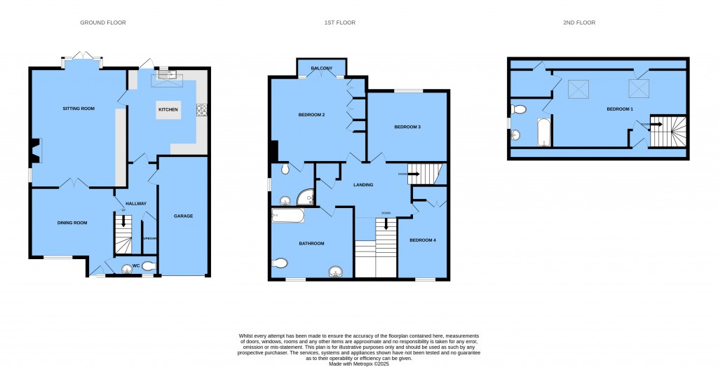 Floorplans For Old Mill Walk, BATTLE, East Sussex