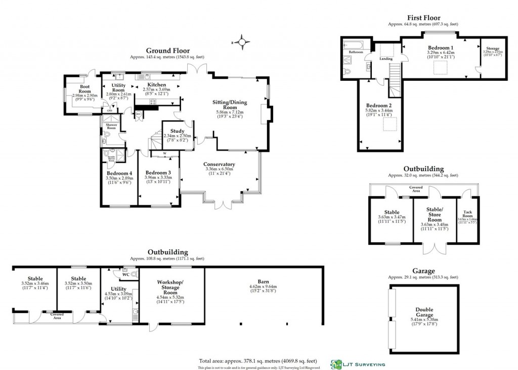 Floorplans For Stuckton, Fordingbridge, SP6