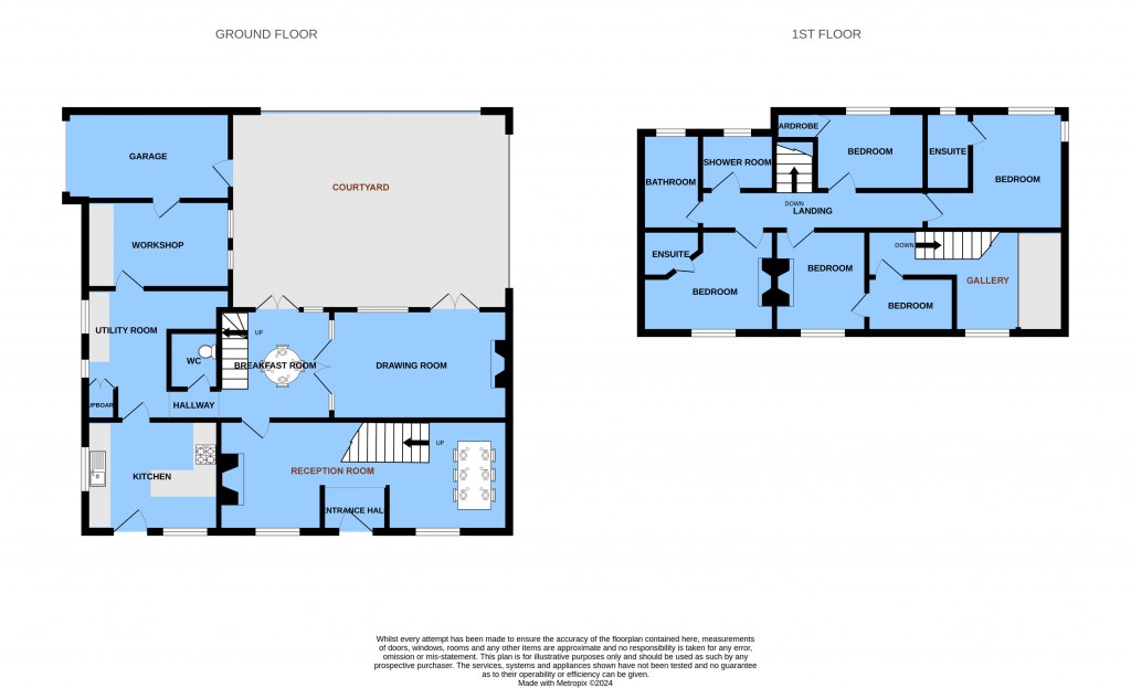 Floorplans For The Street, Sedlescombe, East Sussex