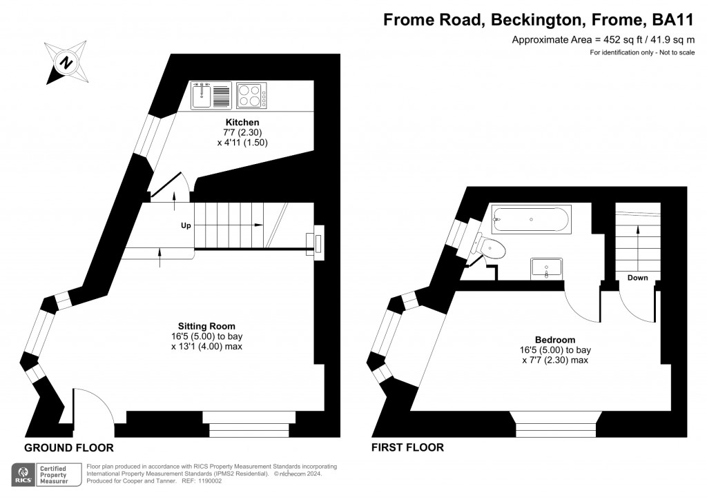 Floorplans For Beckington, Somerset