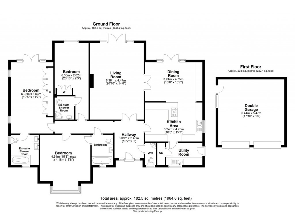 Floorplans For Oakwood Close, Ashley Heath, Ringwood, BH24