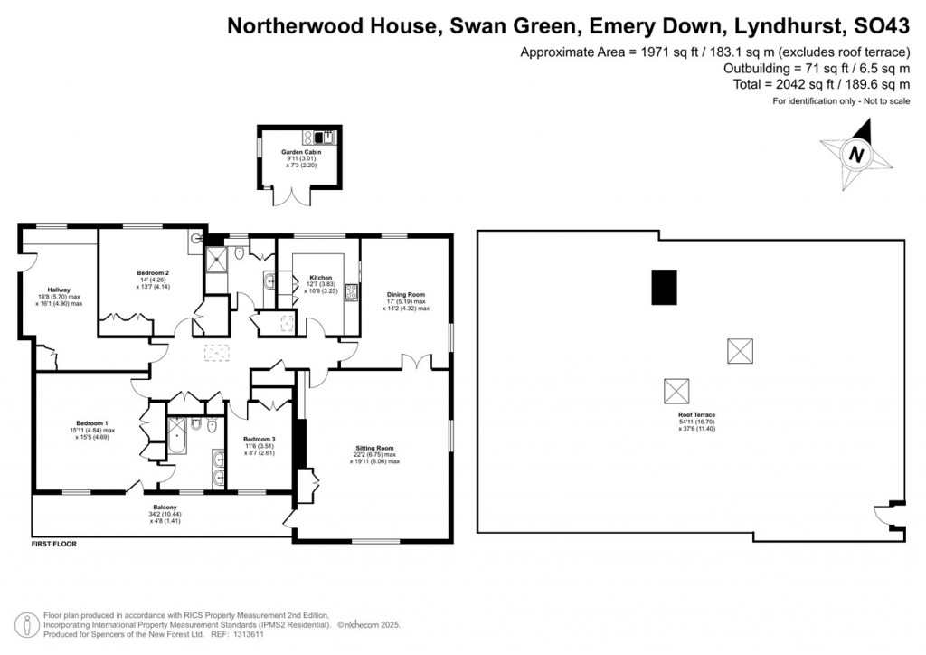 Floorplans For Swan Green, Emery Down, Lyndhurst, SO43