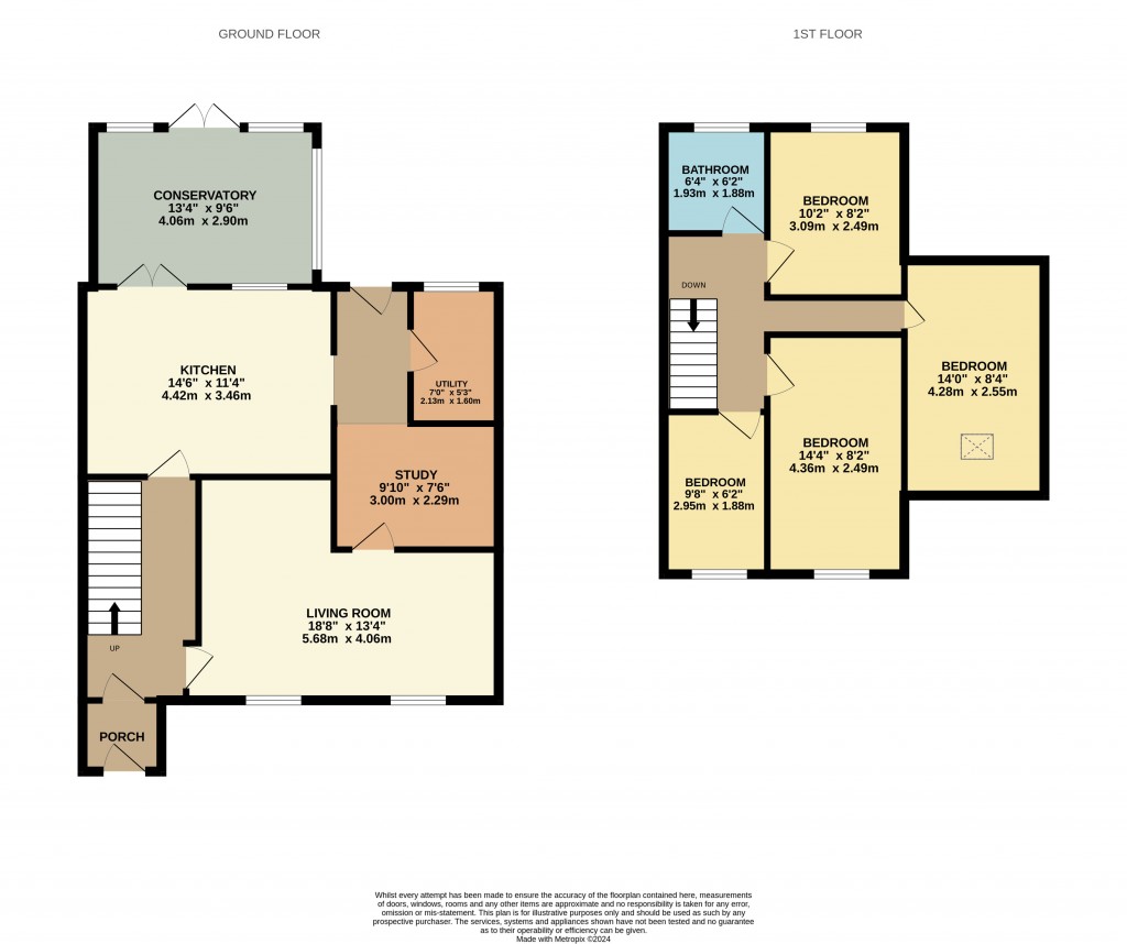 Floorplans For Crossmoor Road, Axbridge