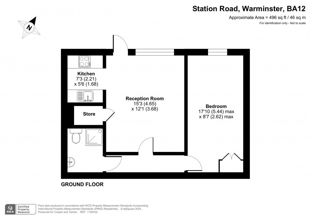 Floorplans For Station Road, Warminster, Wiltshire