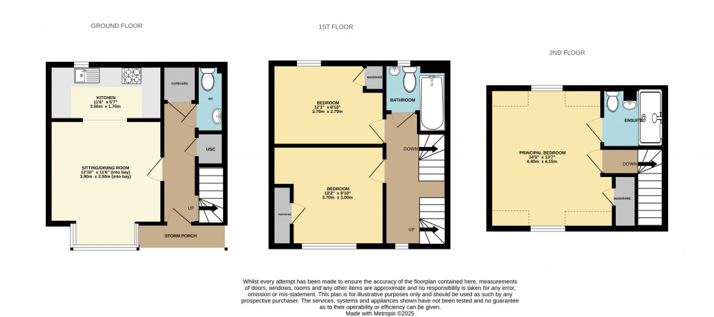 Floorplans For Mill Street, Wells, Somerset