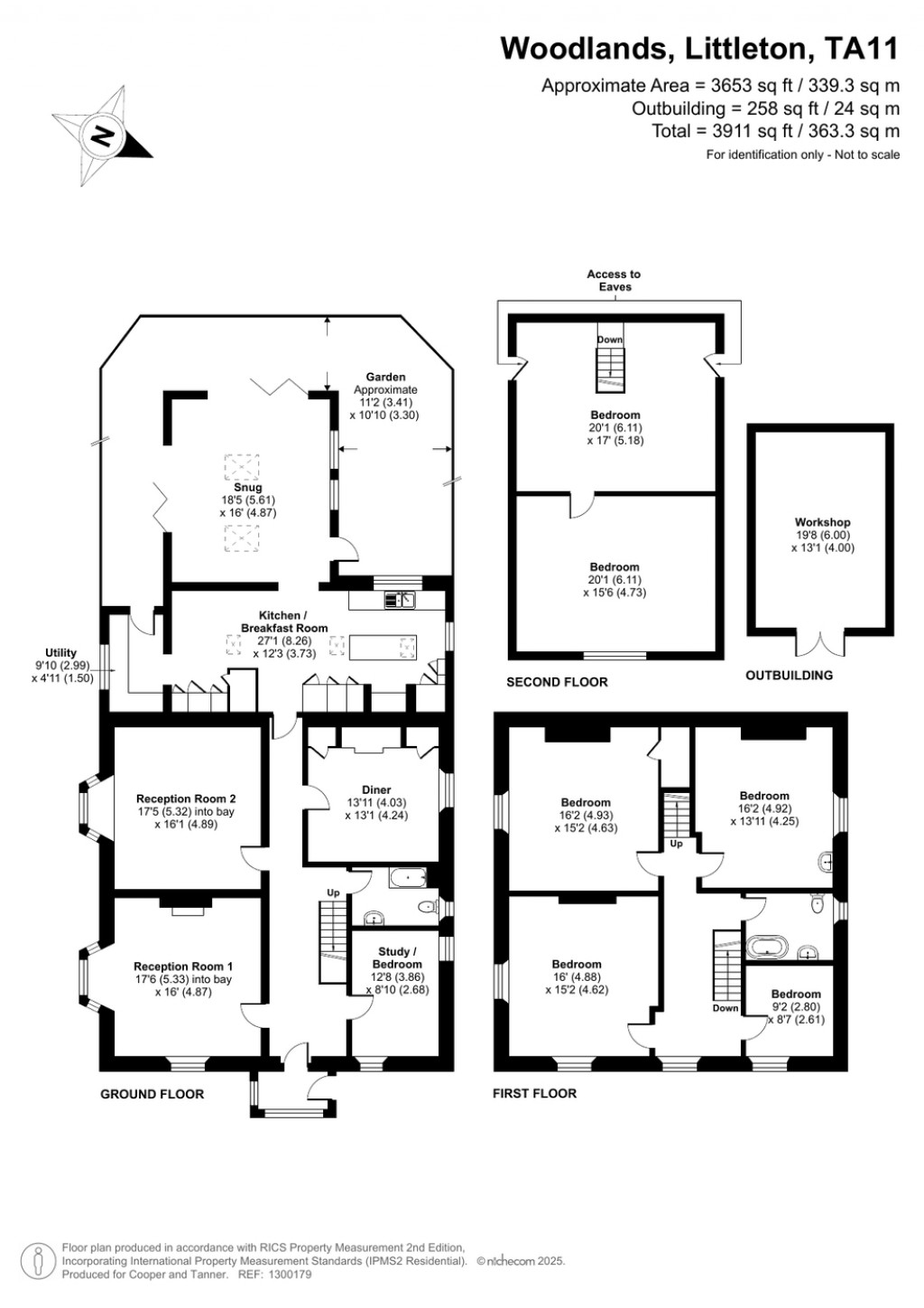 Floorplans For Littleton, Somerton, Somerset