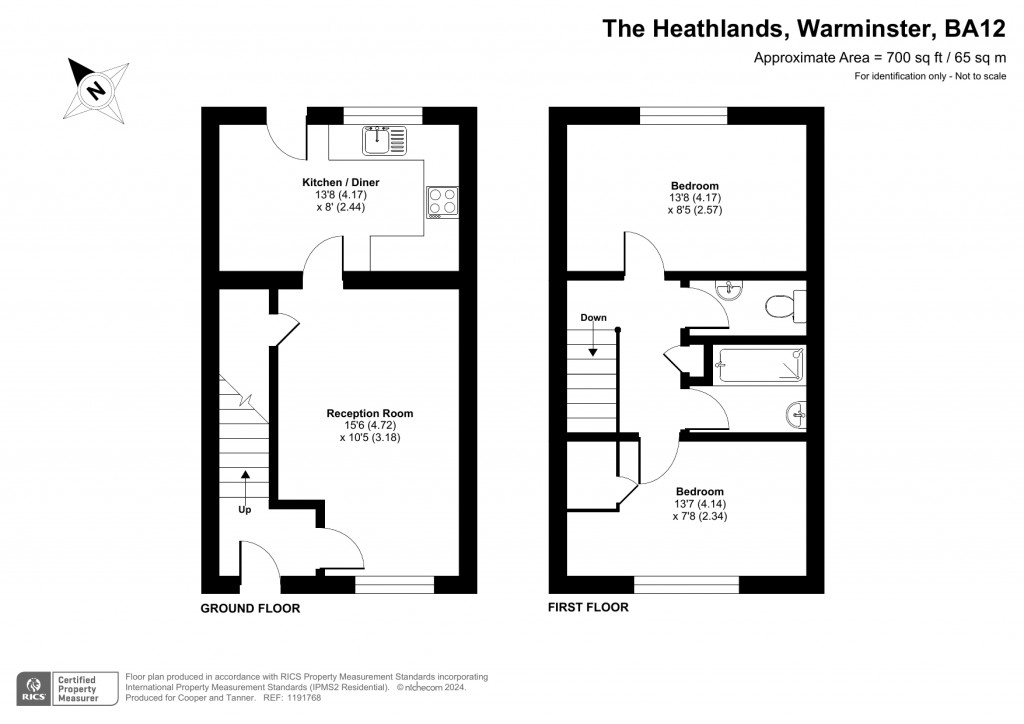 Floorplans For The Heathlands, Warminster, Wiltshire