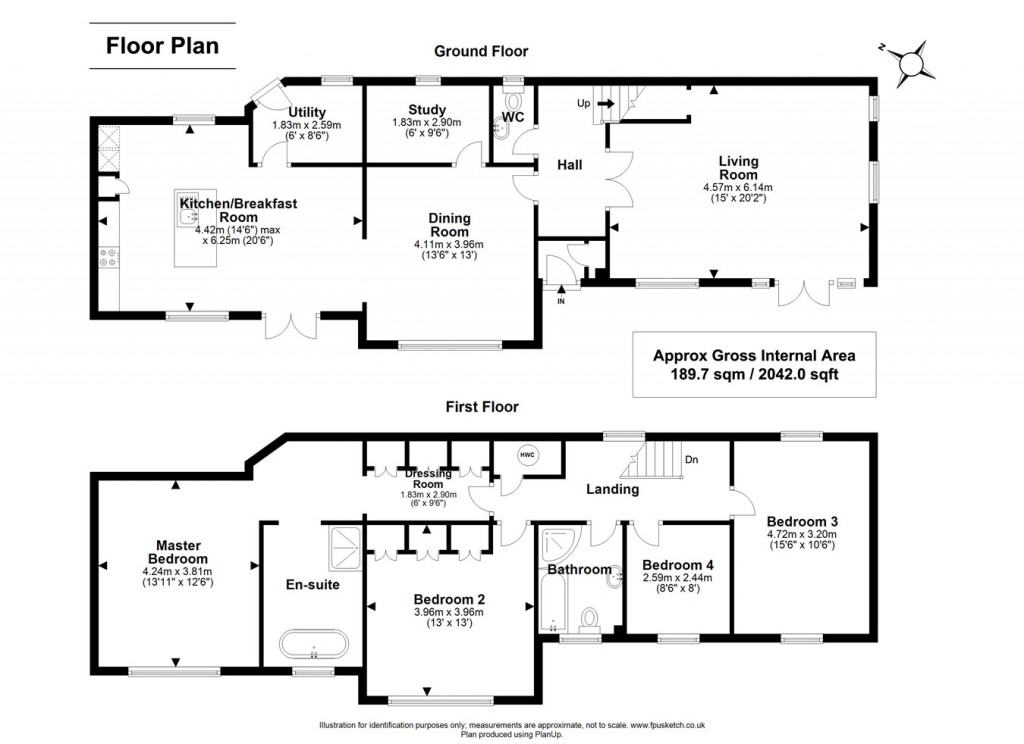 Floorplans For Goose Green, Lyndhurst, SO43