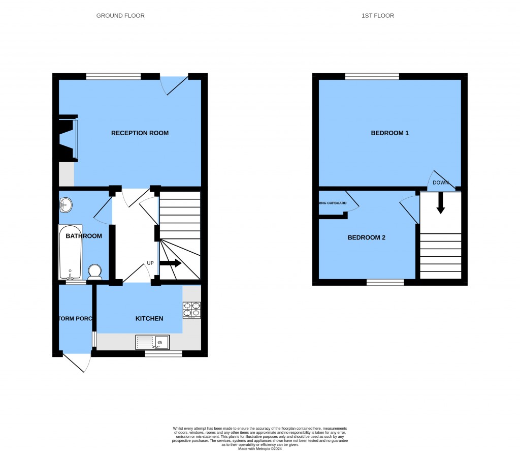 Floorplans For Upper Lake, Battle, East Sussex