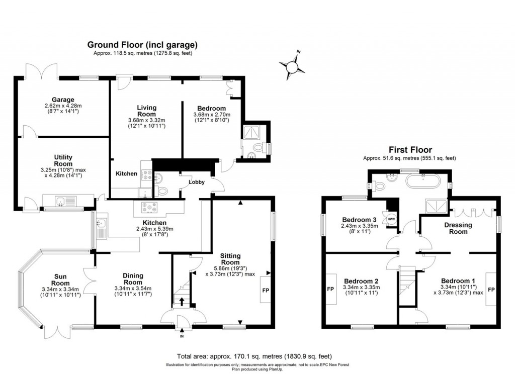 Floorplans For Bank, Lyndhurst, SO43