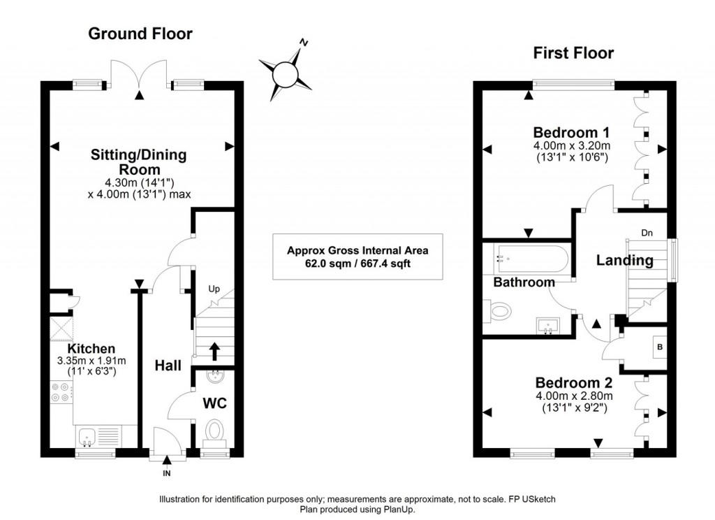 Floorplans For Knight Gardens, Lymington, SO41