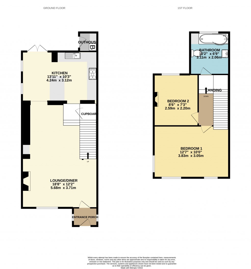 Floorplans For Somerton Road, Street, Somerset