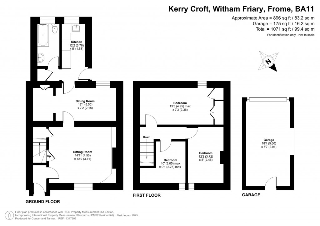 Floorplans For Witham Friary, Frome, Somerset