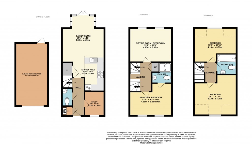 Floorplans For Penleigh Road, Wells, Somerset