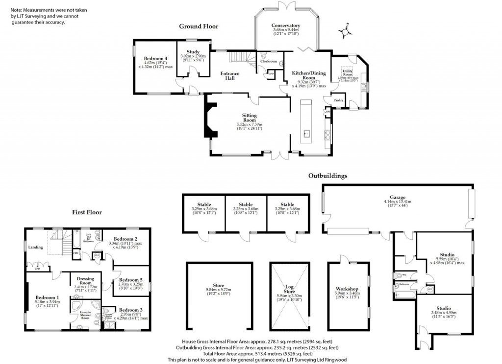 Floorplans For Gorley Lynch, Fordingbridge, SP6