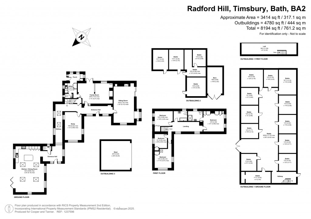 Floorplans For Timsbury, Bath, Somerset
