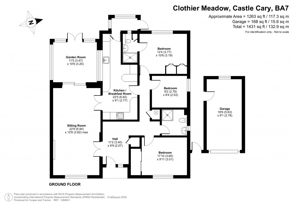 Floorplans For Clothier Meadow, Castle Cary, Somerset