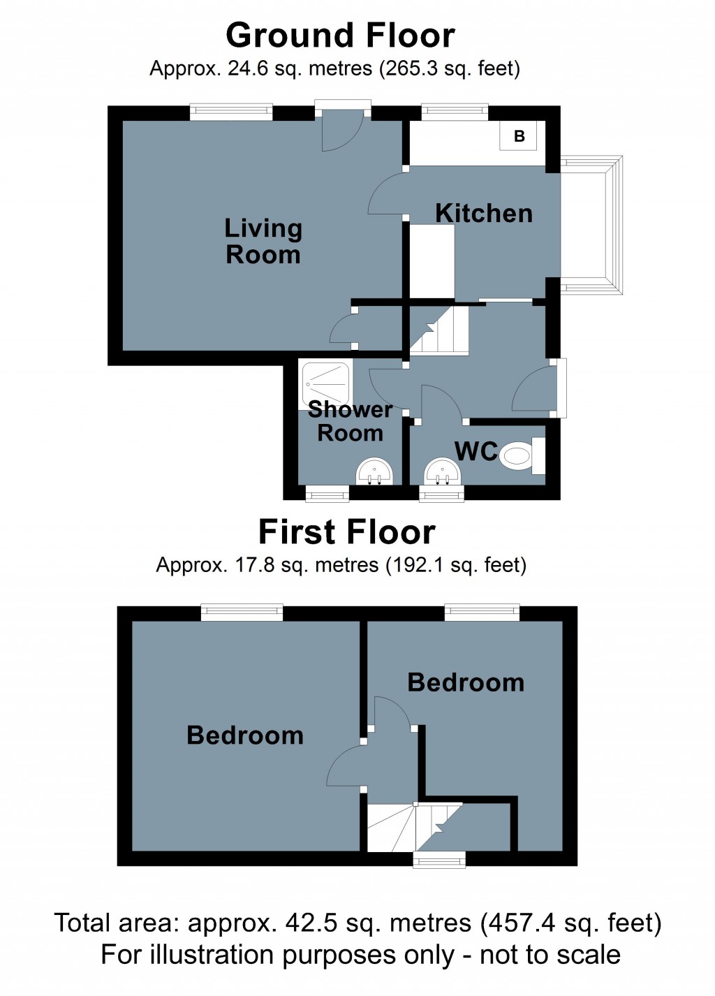 Floorplans For Netherfield Road, Battle, East Sussex