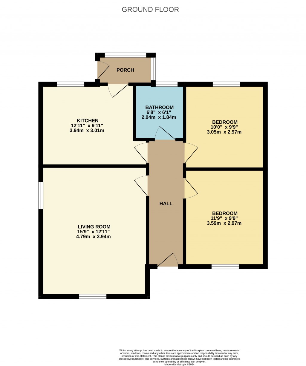 Floorplans For Glovers Field, Shipham, Somerset