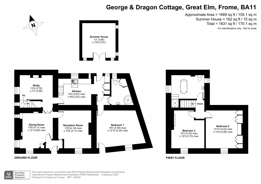Floorplans For Great Elm, Somerset