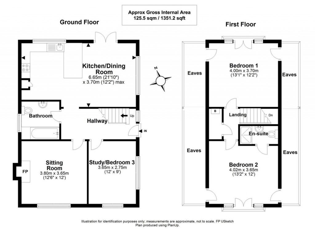 Floorplans For Holly Lane, Pilley, Lymington, SO41