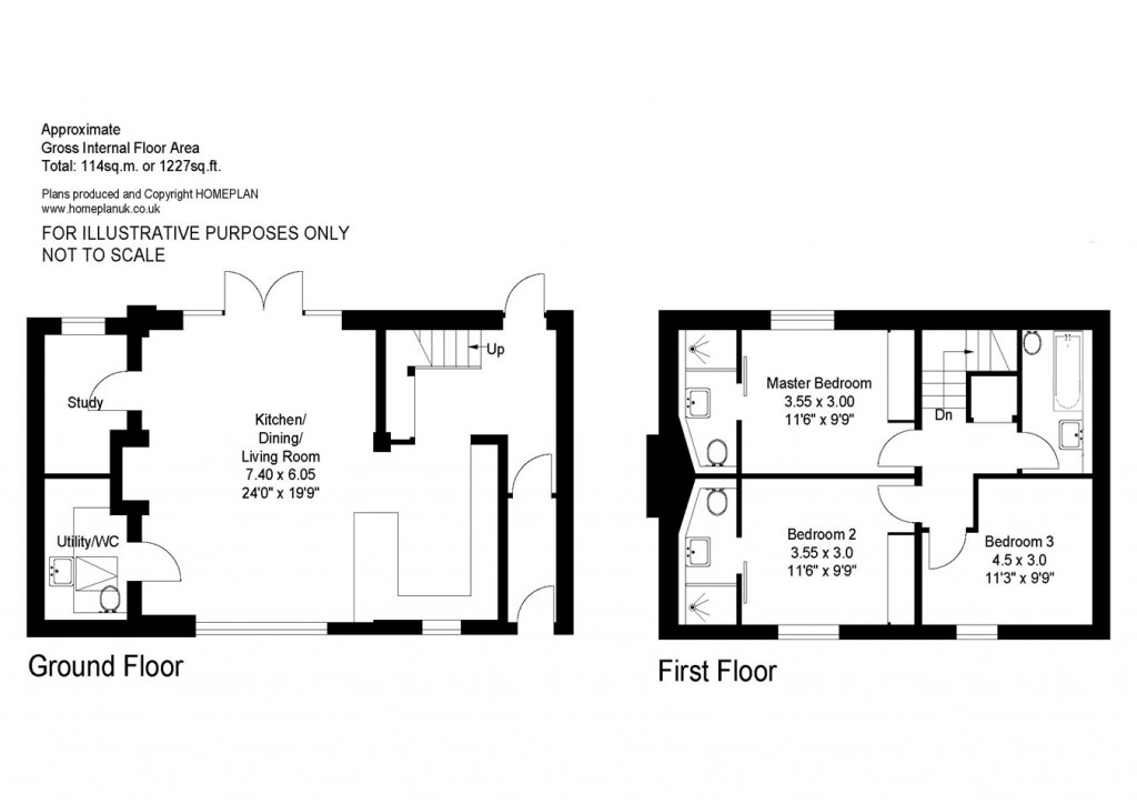 Floorplans For Keyhaven Road, Milford on Sea, SO41