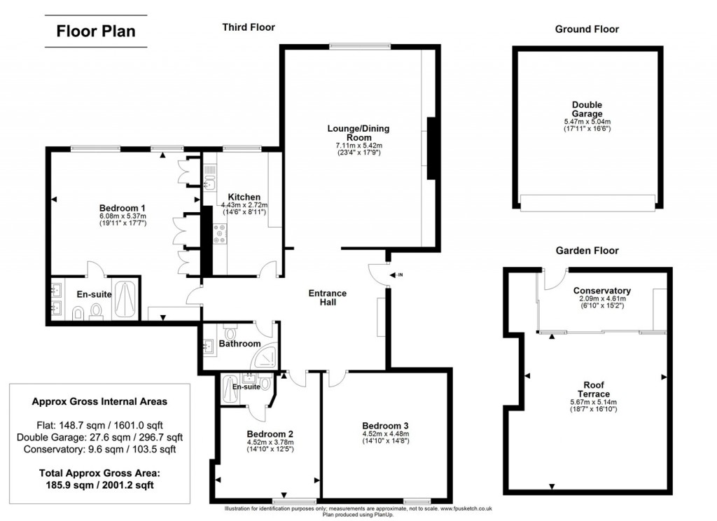 Floorplans For Swan Green, Emery Down, Lyndhurst, SO43