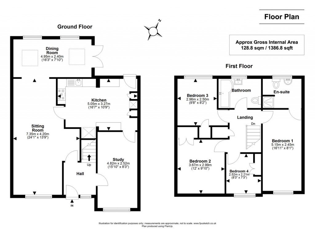 Floorplans For The Meadows, Lyndhurst, SO43