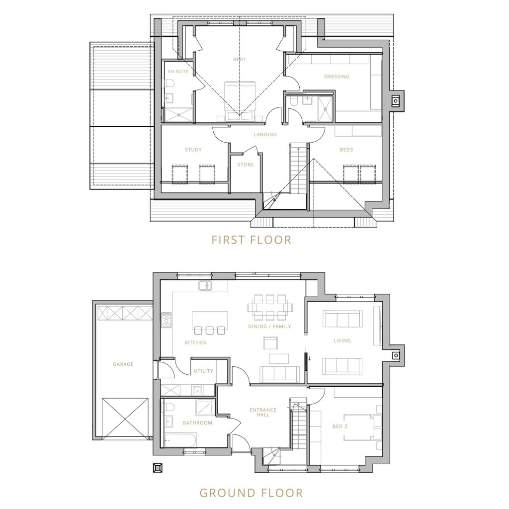 Floorplans For Meadow View, Coolhurst Close, RH13